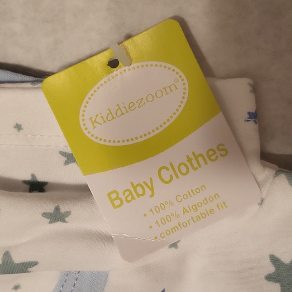 NWT five short sleeved onesies/bodysuits - Picture 3 of 3